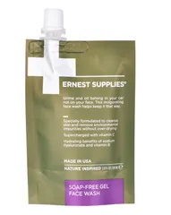 Ernest Supplies - Soap-Free Gel Face Wash - Tech Pack