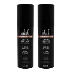 Whish - Pink Champagne Dry Oil Body Mist With Bakuchiol Duo