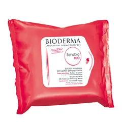 Bioderma - Sensibio Face Cleansing Wipes X 25