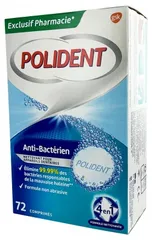 Polident Corega - Anti-Bacterial Cleanser 72 Tablets