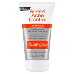 Neutrogena - All in 1 Acne Control Daily Scrub Acne Treatment