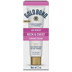 Gold Bond - Age Renew Neck & Chest Skin Firming Age Renew Cream Fragrance Free