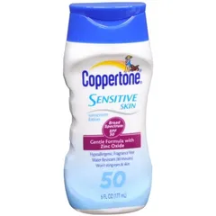 Coppertone - Sensitive Skin Sunscreen Lotion SPF 50