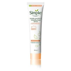 Simple - Protect 'N' Glow Triple Protect SPF30 Moisturiser