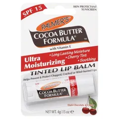 Palmers - Cocoa Butter Formula Ultra Moisturizing Tinted Lip Balm SPF 15, Dark Chocolate & Cherry