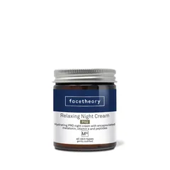 Facetheory - Relaxing Night Cream M10 PRO with Encapsulated Melatonin, Vitamin E and Peptides Lavender