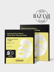 COSRX - Advanced Snail Mucin Glass Glow Hydrogel Mask_3ea