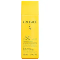 Caudalie Vinosun Protect Brightening Daily Mineral Face Sunscreen SPF 50 with Niacinamide