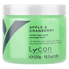 Lycon - Oil Free Sugar Scrub - Apple And Cranberry