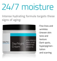 YEOUTH - Day/Night Cream with Snail Extract, Hyaluronic Acid, Green Tea, Peptides