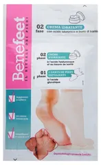 BioGenya - Benefeet 2 Exfoliating Foot Gloves + Moisturising Cream