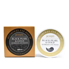 PETITFEE - Black Pearl Gold Hydrogel Eye Patch 60 pcs