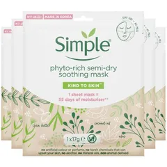 Simple - Kind to Skin Phyto-Rich Semi-Dry Soothing Sheet Mask