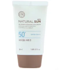 Natural Sun Eco No Shine Hydrating Sun Cream SPF50 PA 1