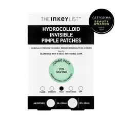 The INKEY List USA - Hydrocolloid Invisible Pimple Patches - Pack of 44