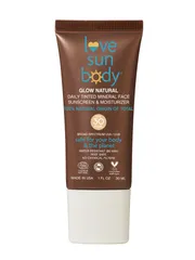 Love Sun Body - Just Launched... Glow Natural Daily Tinted Mineral Face Sunscreen Moisturizer SPF 30