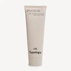 Typology Paris - Crème Solaire Corps SPF 30 à l'Aloe Vera