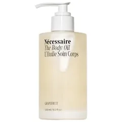 Nécessaire - The Body Oil Grapefruit – Multi-Nutrient Treatment Oil With Peptides, Ceramides + Capsaicin