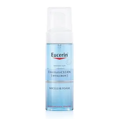 DermatoCLEAN + Hyaluron Hydrating Face Cleansing Micellar Foam for Sensitive Skin