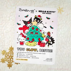 The Crème Shop x Sanrio - Hello Kitty & Friends You Glow, Bestie! Printed Essence Sheet Mask - Limited Edition