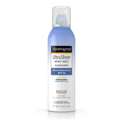 Ultra Sheer Body Mist Sunscreen, Broad Spectrum Spf 45