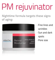 YEOUTH - Retinol Moisturizer with Hyaluronic Acid, Ginseng and Green Tea