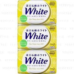Kao - Bar Soap White Refresh 3 pcs
