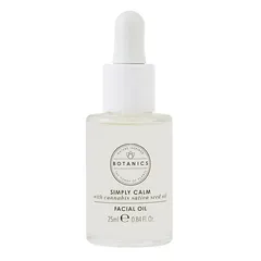 Simply Calm Facial Oil with Cannabis Sativa Seed Oil