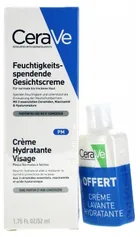 CeraVe - Facial Moisturising Lotion + Hydrating Cleanser Free