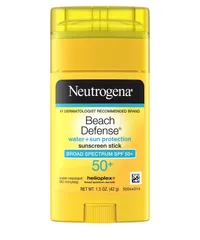 Neutrogena - Beach Defense Water + Sun Protection Sunscreen Stick Broad Spectrum SPF 50+