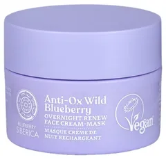 Natura Siberica - Blueberry Siberica Overnight Renew Face Cream-Mask