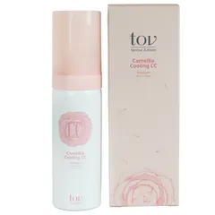 The Elixir USA - TOV Korean Camellia Aerosol Cooling Effect CC Color Correcting Cream Anti-Wrinkle, Whitening, UV Protection SPF50+, PA+++