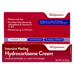Walgreens - Hydrocortisone 1% Intensive Healing Anti-itch Cream