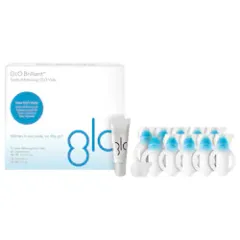GLO Brilliant Teeth Whitening GLO Vials plus Lip Care
