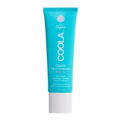 Coola - Classic Organic Face Sunscreen Lotion, White Tea, SPF50, Reef Friendly