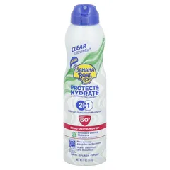 Banana Boat - Protect & Hydrate SPF 50+ Sunscreen Clear UltraMist