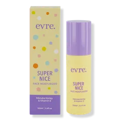 Evre Skincare Super Nice Mānuka Honey & Vitamin E Face Moisturizer for Teens
