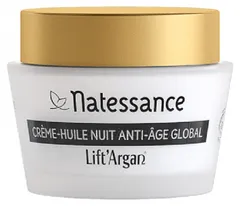 Natessance - Lift'Argan Organic Global Anti-Aging Night Oil Cream