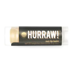Hurraw - Sun Lip Balm SPF15 Tangerine Chamomile