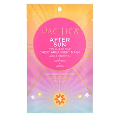 Pacifica - After Sun Cool & Glow Chest Area Sheet Mask