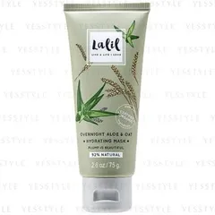 Lalil - Organic Overnight Aloe & Oat Hydrating Mask