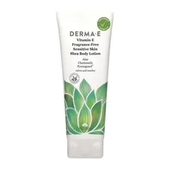 Derma E - Vitamin E Fragrance-Free Sensitive Skin Shea Body Lotion