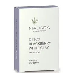 MADARA - Blackberry White Clay Clarifying Face Soap