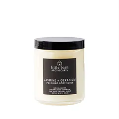 Little Barn Apothecary - Jasmine + Geranium Polishing Body Scrub