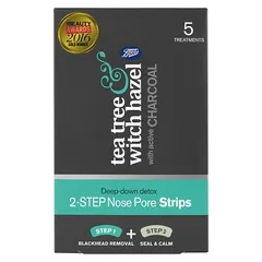 Teatree & Witch Hazel - Boots Tea Tree & Witch Hazel 2in1 Charcoal Nose Strip