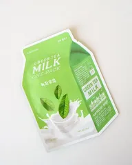 Green Tea Milk Sheet Mask