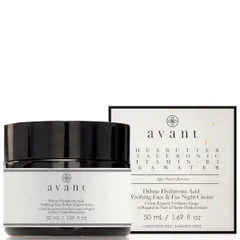 Avant Skincare - Deluxe Hyaluronic Acid Vivifying Face and Eye Night Cream