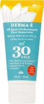 Derma E - All Sport Performance Face Sunscreen SPF 30