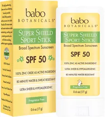 Babo Botanicals - Super Shield Non-Nano Zinc SPF 50 Fragrance Free Mineral Sunscreen