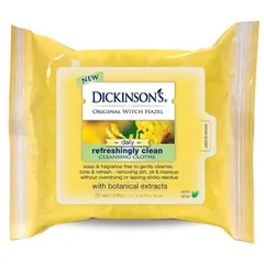 Dickinson's - Unscented Dickinson's Original Witch Hazel Daily Refreshingly Clean Cleansing Cloths